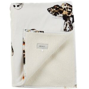 Couverture polaire naissance Fika Butterfly MIES and Co www.little-home.fr