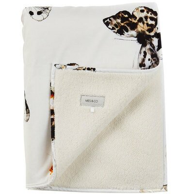 Couverture polaire naissance Fika Butterfly MIES and Co www.little-home.fr
