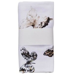 Lange Papillon Fika Butterfly MIESNCO www.little-home.fr Emmaillotage bébé
