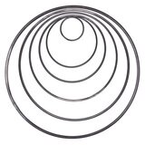 Structure métal vintage - cercle anneau DIY NUMERO 74