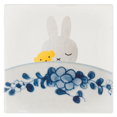 Histoire céramique d'art Miffy goes to bed STORYTILES www.little-home.fr