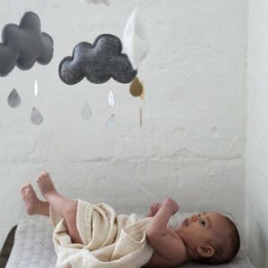 Mobile Nuage Blackberry KONGES SLOJD l www.little-home.fr Décoration Poétique Chambre enfant Eveil Bébé