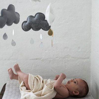 Mobile Nuage Blackberry KONGES SLOJD l www.little-home.fr Décoration Poétique Chambre enfant Eveil Bébé