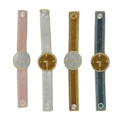 Montre rétro en velours NUMERO 74