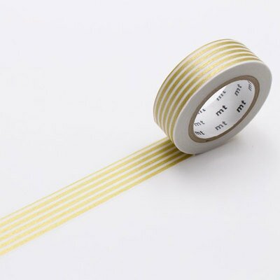 MT - lignes or MASKING TAPE