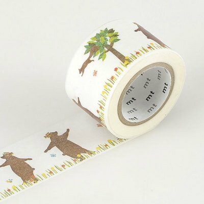 Masking Tape - écureuil et ours MASKING TAPE