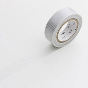 MT - quadrillé argent MASKING TAPE