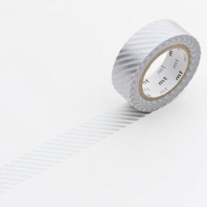 MT - rayé argent MASKING TAPE