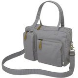 Sac à langer Multi Bag BIO stone grey gris NUMERO 74 l www.little-home.fr Puériculture Valise Maternité