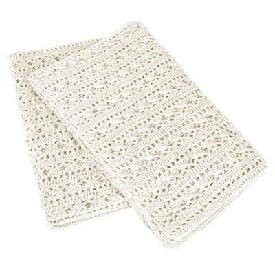 Couverture Crochet Bio Tara - Naturel NUMERO 74