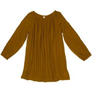 Robe courte Nina Maman - ocre NUMERO 74