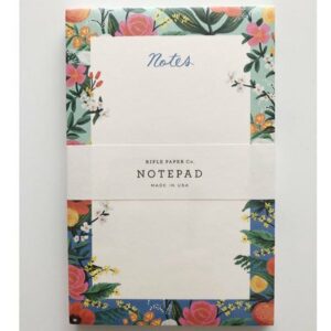 Bloc notes Fleurs Orangerie RIFLE PAPER CO www.little-home.fr Carnet femme