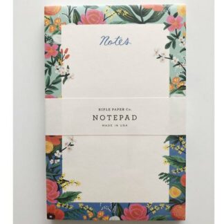 Bloc notes Fleurs Orangerie RIFLE PAPER CO www.little-home.fr Carnet femme