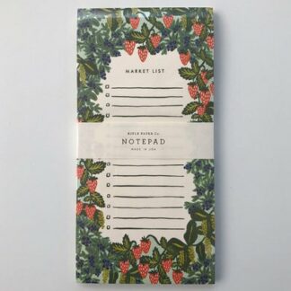 Bloc notes Strawberry field RIFLE PAPER CO www.little-home.fr Carnet femme