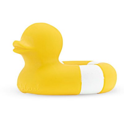 Canard de bain bouée vintage Flo - Jaune OLI & CAROL