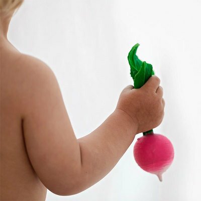 Jouet dentition naturel Ramona le radis OLI & CARO