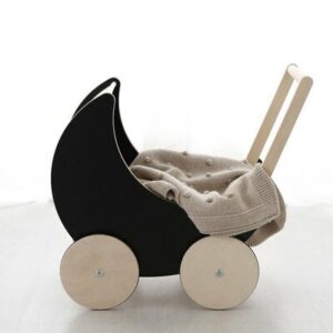 Landau Poupée Design ardoise noire OOH NOO l www.little-home.fr jouet bois