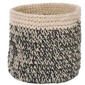 Panier Rangement gris chiné BIO ANNE-CLAIRE PETIT