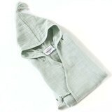 Peignoir de bain Pepin - uni bleu green cloud MOUMOUT