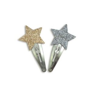 Pince clip étoile paillettes NUMERO 74 l www.little-home.fr Barrette Pince Accessoire cheveux enfant N74