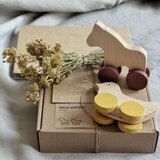 Mini Set cheval et oiseau Jouets en bois PINCH TOYS www.little-home.fr