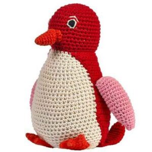 Pingouin animal crochet tricot bio ANNE-CLAIRE-PETIT