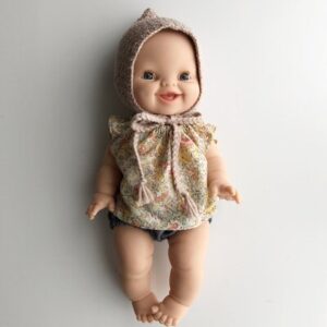 Poupée Petite fille Nord Scandinave PAOLA REINA www.little-home.fr Poupon Baigneur habillé Rétro Vintage