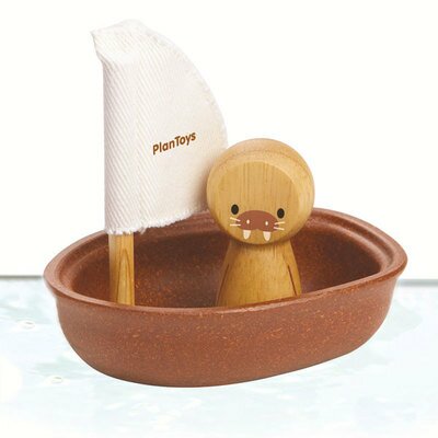 Jouet bain bateau morse bois PLAN TOYS l www.little-home.fr Jouet bain Enfant Bébé Jouet d'activité BIO