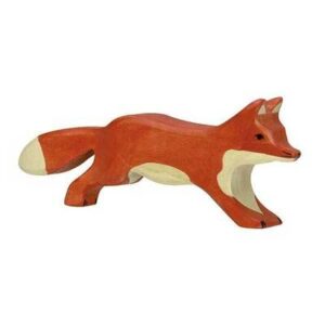 Figurine en bois - Renard marchant HOLZTIGER