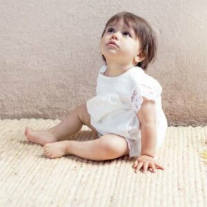 Robe MC dentelle bébé et enfant TOCOTO VINTAGE