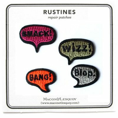 Rustines Ecussons Enfant Wizz MACON & LESQUOY l www.little-home.fr Bijoux Badges Broches Ecussons Enfant