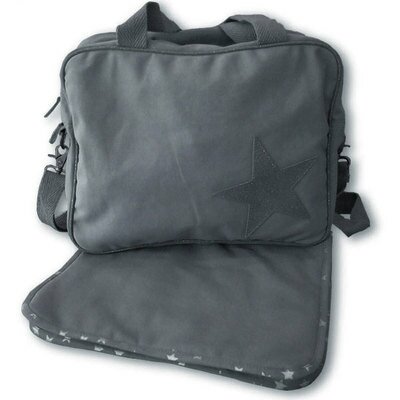 Sac à langer étoile pailletée - béton EVA & OLI