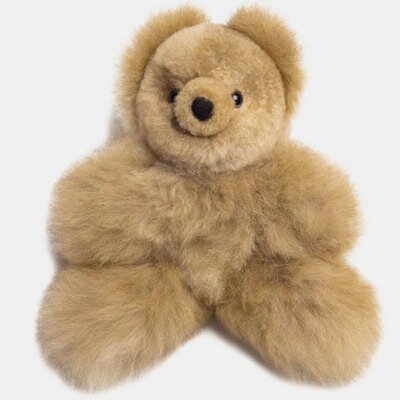 Nounours Sami Fourrure Blanche alpaga beige ALPAKA