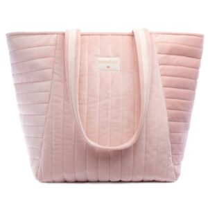 Sac Maternité Savanna velours rose blossom NOBODINOZ
