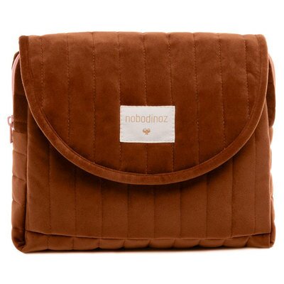 Trousse velours toilette Savanna Wild Brown NOBODINOZ
