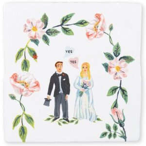 Histoire illustrée céramique She Said Yes STORYTILES