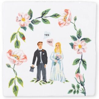 Histoire illustrée céramique She Said Yes STORYTILES