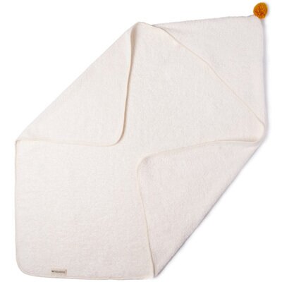 Cape bain bébé So Cute Naturel NOBODINOZ l www.little-home.fr Serviette Toilette bébé Cadeau Naissance