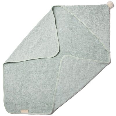 Cape de bain bébé So Cute Vert NOBODINOZ l www.little-home.fr Serviette Toilette bébé Cadeau Naissance