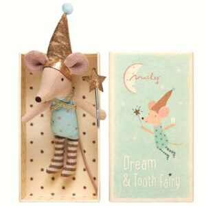 BOX Petite souris fée garçon MAILEG l www.little-home.fr Boîte originale souris pour dent de lait enfant