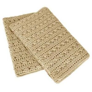 Couverture Crochet Bio Tara - Mellow Yellow NUMERO 74
