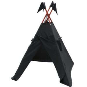 Tipi tente de jeu enfant - gris anthracite NUMERO 74