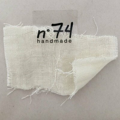 Tissu Double gaze de coton - naturel NUMERO 74