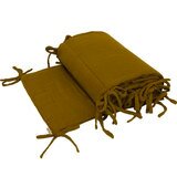 Tour de lit gaze coton Bio moutarde ocre NUMERO 74 l www.little-home.fr Accessoire Lits bébé Lit Junior