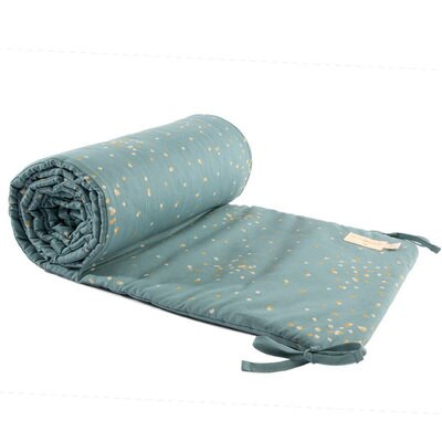 Tour de lit étoiles Confetti / magic green NOBODINOZ www.little-home.fr