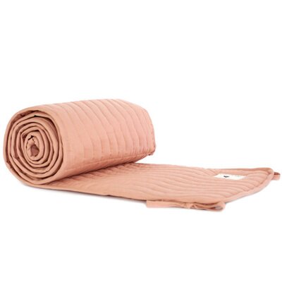 Tour de lit bébé, junior Alexandria Rose foncé Dolce Vita pink coton Bio NOBODINOZ