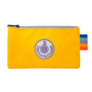 Trousse écusson - jaune / arc en ciel LECONS DE CHOSES