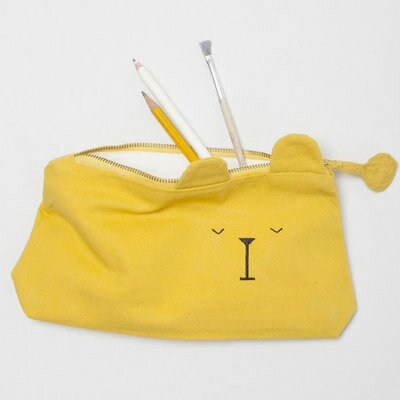 Trousse BIO Ours Lazy Bear FABELAB Rentrée des classes Maternelle Ecole Primaire