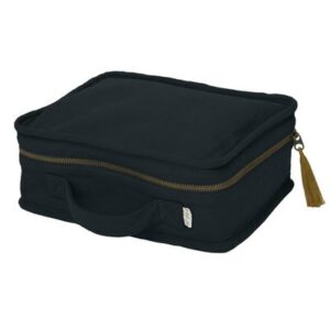 Valise coton BIO gris anthracite NUMERO 74 l www.little-home.fr Bagage Enfant Valise Maternité Rangement