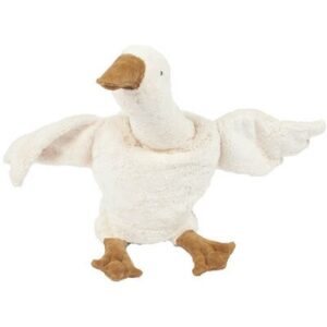Peluche bio Bouillotte grande Oie blanche SENGER